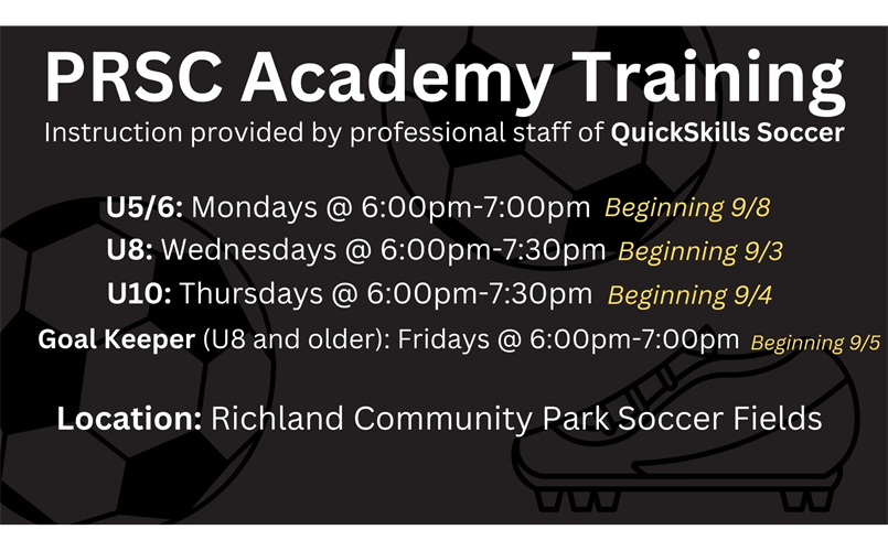 PRSC Academy Training